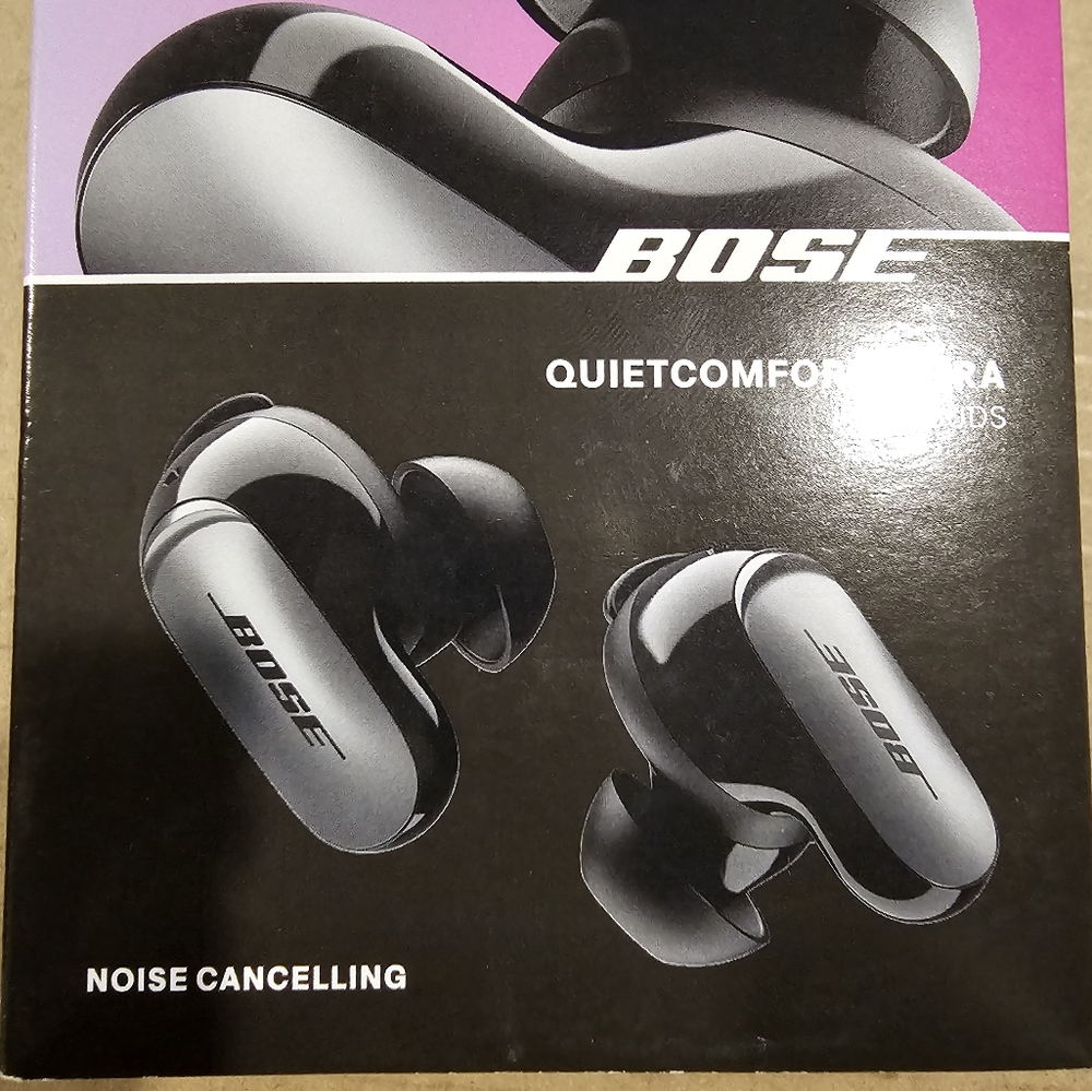 Bose Black Quiet comfort noise canceling earbuds